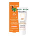 ضد آفتاب رنگی پوست خشک و نرمال +SPF50 درماتیپیک (رز بژ)