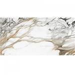 سرامیک پرسلان رین ماربل(Rain Marble)سفید براق 60*120 راک سرامیک-پولیش