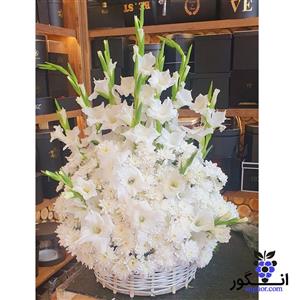 سبد گل مناسب برای ابراز همدری  10966