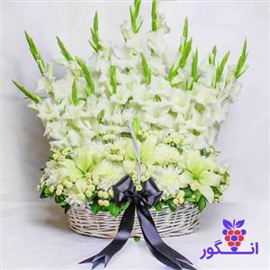 سبد گل تسلیت 23593
