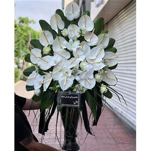 جام گلدان برای تسلیت  کد انگور :10947