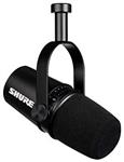 میکروفون Shure مدل MV7 دارای خروجی هدفون، USB و XLR