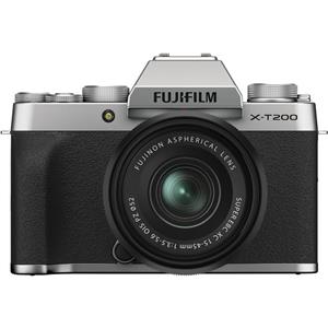 دوربین بدون آینه فوجی FUJIFILM X-T200 Mirrorless Camera kit 15-45mm Silver