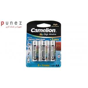 باتری قلمی و نیم قلمی کملیون مدل Super Heavy Duty بسته 4 عددی Camelion Super Heavy Duty AA And AAA Battery Pack Of 4