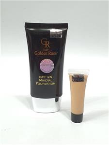 کرم پودر تیوبی گلدن رز golden rose شماره ۱