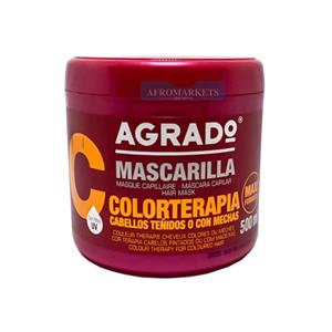 ماسک مو آگرادو Agrado مناسب موهای رنگ شده حجم 500 میل Agrado Mascarilla Colorterapia