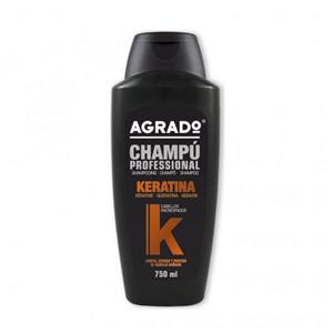 شامپو کراتین اگرادو اسپانیا Agrado مناسب موهای وز حجم 750 میل Keratina Shampoo 