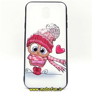 قاب گوشی Galaxy J7 Pro سامسونگ فانتزی برجسته طرح جغد دوست داشتنی کد 31