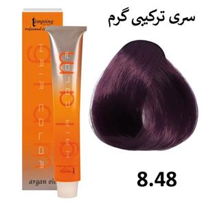 رنگ مو تمپتینگ شماره 8.48 violet آکاژور می فام 