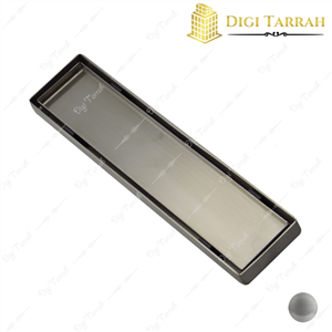 کفشور استیل سرامیک خور 40*7 کد ۱۹ کروم مات