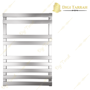 حوله خشک کن استیل براق چهارگوش ۸۰ سانت