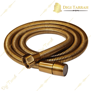 شلنگ توالت زیتونی براق