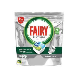 قرص ظرفشویی آلمانی فیری (درفت) مدل Platinum All In One بسته 75 عددی Dreft (Fairy) Platinum All In One