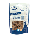 تشویقی گربه تریکسی مدل Be Nordic Cubes با طعم ماهی سالمون وزن 50 گرم 