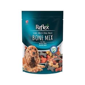 تشویقی سگ رفلکس مدل Bone Mix وزن 150 گرم Reflex 
