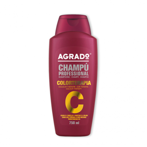 شامپو اگرادو اسپانیا Agrado مناسب موهای رنگ شده حجم 750 میل Colorterapia Shampoo 