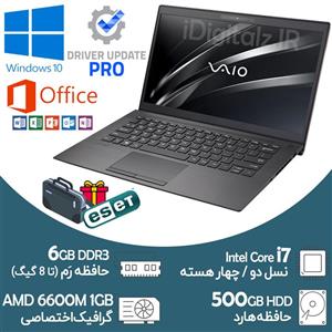 لپ تاپ Core i7 نسل دو Sony رم 6 هارد 500