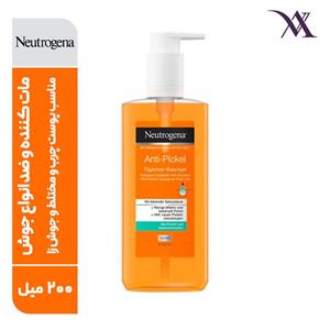 ژل شستشو صورت و ضد آکنه فاقد روغن Sivilce Karciti ، نوتروژینا Neutrogena