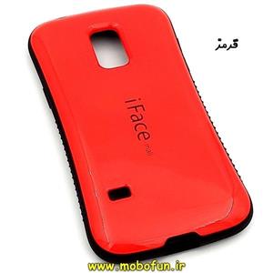 قاب گوشی Galaxy S5 Mini / G800F سامسونگ طرح آی فیس iface قرمز کد 1