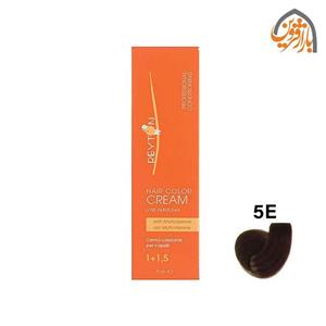 رنگ مو ریتون سری شکلاتی رنگ قهوه ای شکلاتی طبیعی روشن شماره 5E رنگ موی سری Natural Chocolate مدل Light Brown شماره 5E ریتون