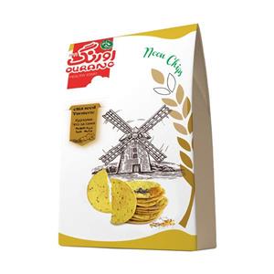 نان چیپس سنتی زردچوبه دانه چیا