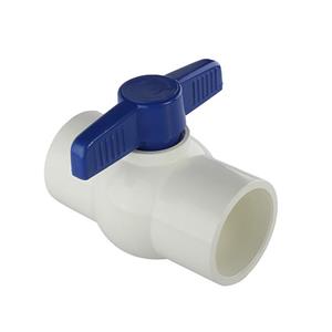 شیر توپی پلیمری UPVC سایز1 اینچ 