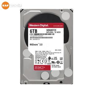 Western Digital 6TB WD Red Plus NAS Internal Hard Drive HDD - 5400 RPM SATA 6 Gb/s CMR 256 MB Cache 3.534 -WD60EFPX - ارسال 10 الی 15 روز کاری