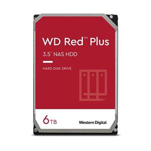 Western Digital 6TB WD Red Plus NAS Internal Hard Drive HDD - 5400 RPM SATA 6 Gb/s CMR 256 MB Cache 3.534 -WD60EFPX - ارسال 10 الی 15 روز کاری