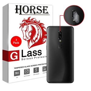 محافظ لنز دوربین هورس مدل UTF مناسب برای گوشی موبایل وان پلاس 6T بسته سه عددی Horse Camera Lens Protector For OnePlus Pack Of 3 