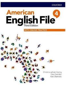 کتاب   انتشارات Oxford American English File 3rd Edition 4