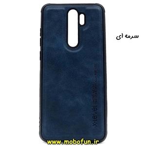 قاب گوشی Redmi Note 8 Pro شیائومی طرح چرمی ساده ایکس لول X-Level محافظ لنز دار