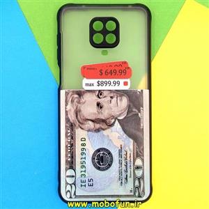 قاب گوشی Redmi Note 9s - Redmi Note 9 Pro شیائومی طرح رینبو دیاموند محافظ لنزدار ایربگ دار مدل 20 دلاری