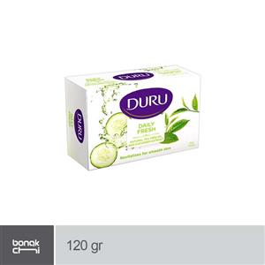 صابون دورو 120 گرمی حاوی عصاره درخت چای و خیار