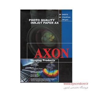 کاغذ مخصوص چاپ عکس مات اکسون A4-260 gr Axon Photo Quality Paper Satin 260 gr A4
