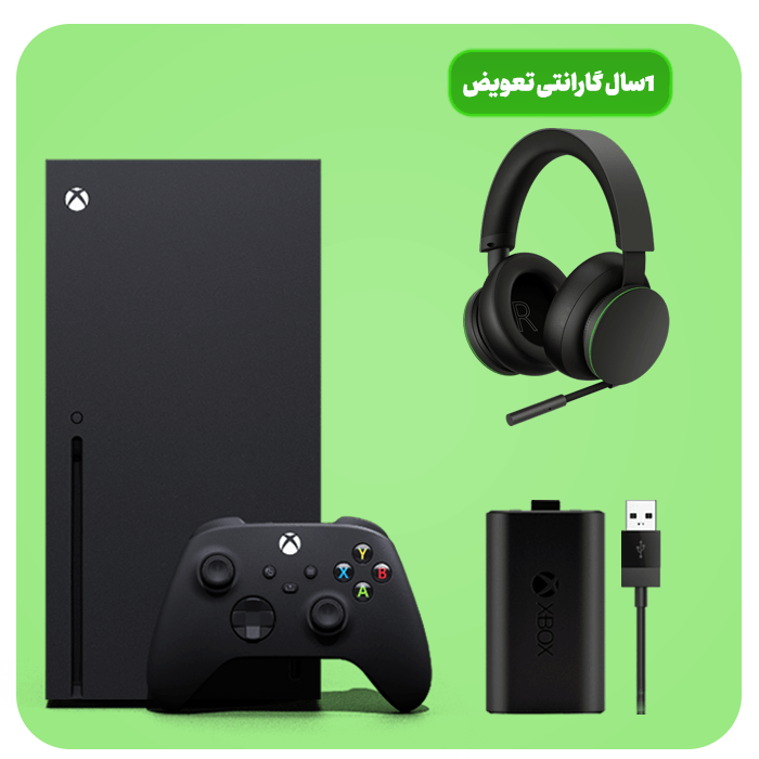 کنسول بازی مایکروسافت مدل XBOX SERIES X ظرفیت ۱ ترابایت