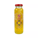 نوشیدنی لیمو زعفران پرسیس شیشه ای 200 سی سی