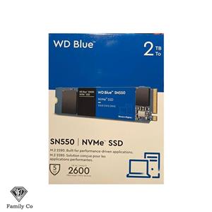 حافظه اس‌اس‌دی اینترنال وسترن دیجیتال SN550 NVMe Blue 2TB