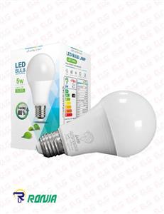 لامپ ال ای دی حبابی 5 وات رونیا