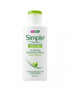 لوسیون پاک کننده صورت مدل Purifying حجم 200میل سیمپل