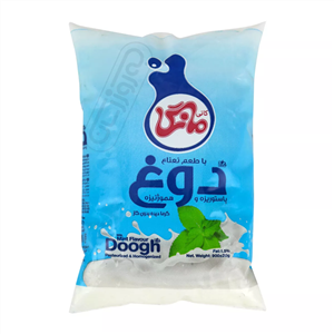 دوغ با طعم نعناع کیسه ای مانگا 900 گرمی