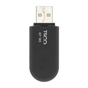 فرستنده صدای بلوتوث تسکو مدل BT 103 TSCO BT 103 USB Bluetooth Dongle