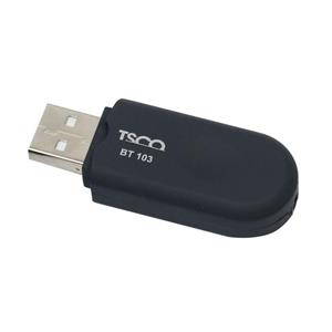 فرستنده صدای بلوتوث تسکو مدل BT 103 TSCO BT 103 USB Bluetooth Dongle