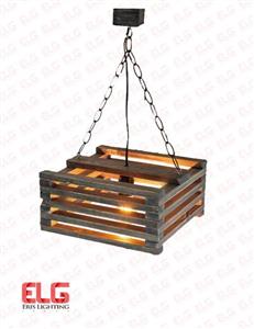 چراغ اویز چوبی M60
