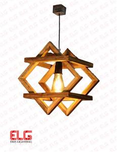 چراغ اویز چوبی M70