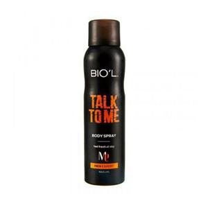 اسپری بدن مردانه مدل Talk To Me حجم 150میل بیول
