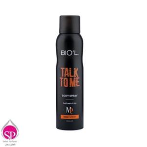 اسپری بدن مردانه مدل Talk To Me حجم 150میل بیول