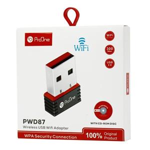 کارت شبکه بی سیم ProOne PWD87 300Mbps Network Card 