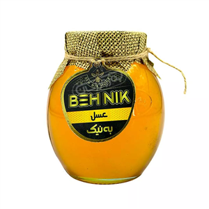 عسل (شیشه تپل)  به نیک 650 گرمی