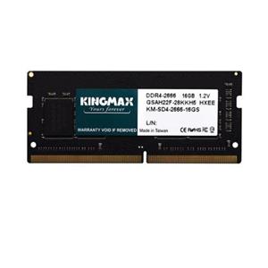رم لپ تاپ DDR4 تک کاناله 2666 KINGMAX CL19 مدل  GSAH22F-28KKH5 ظرفیت 16 گیگابایت 
