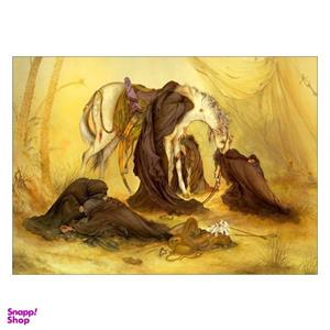 تابلوی ونسونی طرح عصر عاشورا سایز 50x70